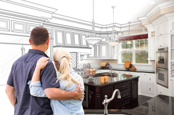 Custom kitchen cabinets installed in a Bryn Athyn home